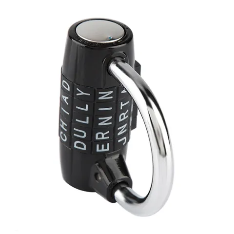 5 Dial Digit Code Combination Padlock Travel Suitcase Gym Locker Security