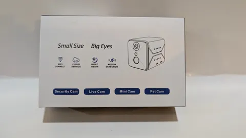 JAVISCAM Small Size Big Eyes Mini Camera Security - FCC ID: 2A5FR-H5 - New