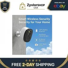 Raycom C364 Wireless Security Camera 2K Outdoor AI Motion Detection