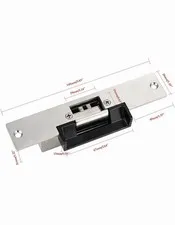12V DC Stainless Steel Electric Strike Lock Door Access Control System N/O