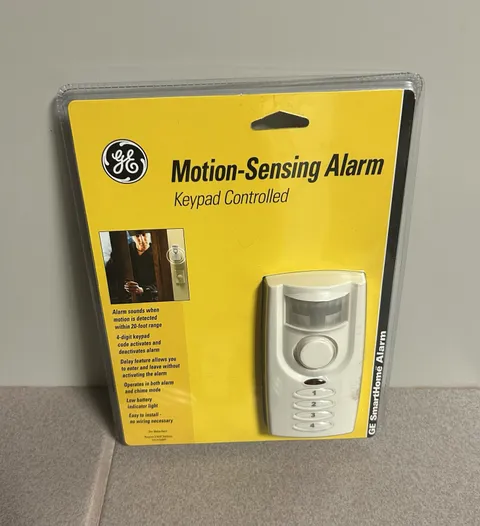 GE Keypad Controlled Wireless Motion-Sensing Alarm Smart Home NEW SEALED