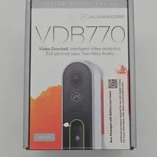 Alarm.Com VDB770 Doorbell Camera White (New) Free Shipping.