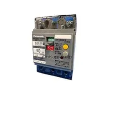 NEW Panasonic BJW-30 Type 2P2E Earth Leakage Circuit Breaker with OC 30A 30mA