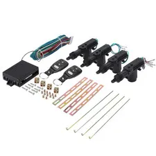 Greensen Universal 12V Car Central Locking System Kit 4 Door Power Lock