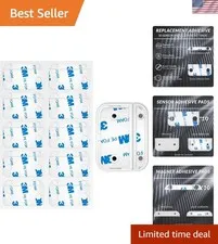 Effortless Installation Replacement Tape for Ring Alarm Systems, 20 Strips