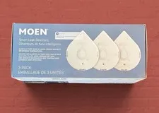 MOEN 920-005 WHITE Flo Smart Leak Detectors (3-Pack)  1004/OB Open Box