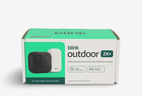 Blink - Outdoor 2K+ Wireless Smart Security Camera, 2K video, Two-way audio