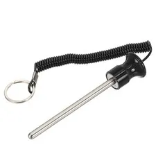 5/16 x 4-15/16" Magnetic Weight Stack Pin Universal Gym Pin Black