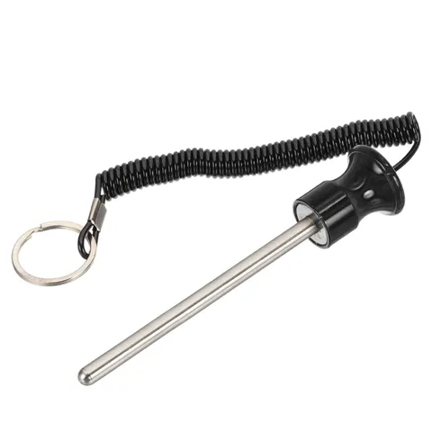5/16 x 4-15/16" Magnetic Weight Stack Pin Universal Gym Pin Black