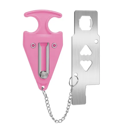 Portable Door Lock for Travel Lock Home Security Door Latch in Prevent Unauth...