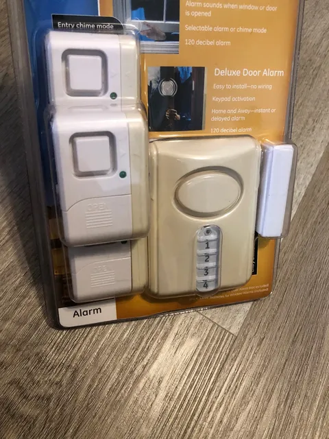 GE Personal Security Alarm Kit #51107 - Window or Door Alarm - New in Package