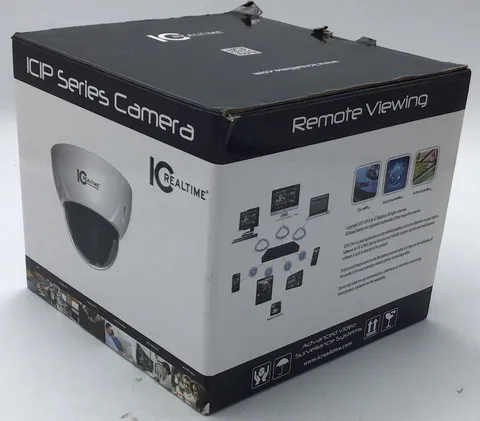 IC Realtime ICIP-D4732Z 4MP Motorized Varifocal Lens Vandal IR Dome Camera d932