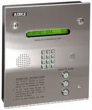 DoorKing - 1835-084 - DKS 1835 Telephone Entry System - Stainless Steel
