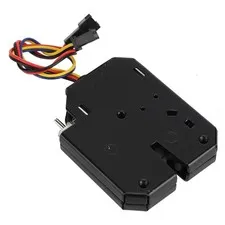 DC 12V 2A Electromagnetic Electric Control Cabinet Drawer Lockers Lock Steel CX4