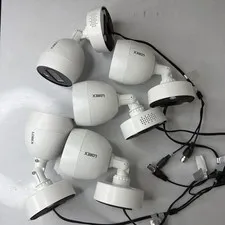 Lorex C883DA Indoor/Outdoor Deterrence HD 4K Security Camera (Pack Of 5)