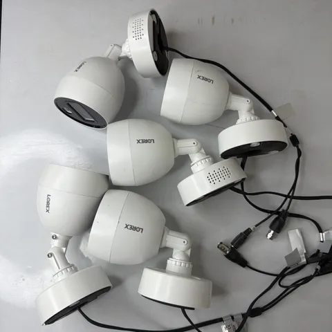 Lorex C883DA Indoor/Outdoor Deterrence HD 4K Security Camera (Pack Of 5)