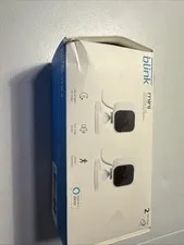 Blink Mini Indoor Plug-In HD Smart Security Camera - Pack of 2 - New & Sealed