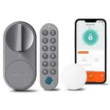 LOCKIN G30 Smart Door Lock Keypad Pro | Wi-Fi & App Control | Google and Alexa