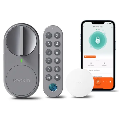 LOCKIN G30 Smart Door Lock Keypad Pro | Wi-Fi & App Control | Google and Alexa