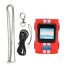 Car Shaped Keychain Camera 2K Video Recording 130° Wide Angle Thumb Sized Camera