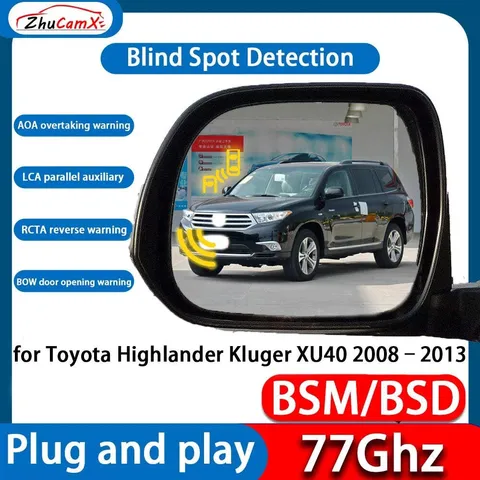 ZhuCamX DSM BSD Blind Spot Detection Monitoring Ultrasonic Warning Lane Assist S