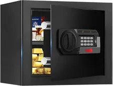 1.3 Cuft Safe Box Fireproof Waterproof, Digital Security Safes for Home Use Fire