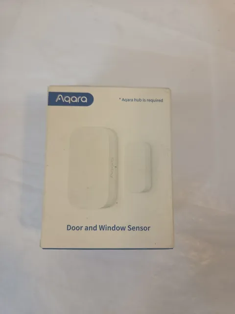 Aqara Zigbee Door and Window Sensor 1 Pack, Wireless Mini Contact...