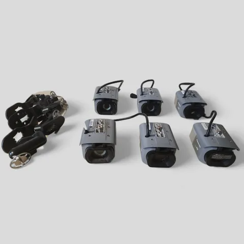 PANASONIC FULL HD OUTDOOR NETWORK CAMERA WV-VC30 UNTESTED LOT OF 6