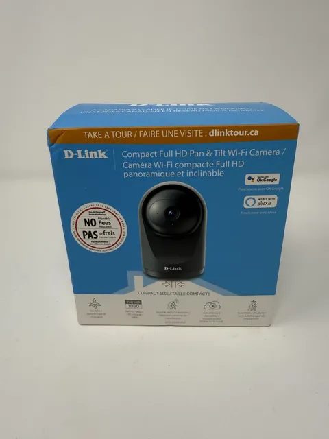 D-Link Pro Series Compact Full HD Pan & Tilt Wi-Fi Camera - (DCS-6500LHV2)