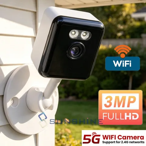 Home Security Cam 2.4G 5G Wifi Camera 3MP 4K HD Night Vision Motion Detection
