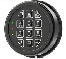 INCOMPLETE Electronic Safe Lock Replacement Keypad with Solenoid Lock