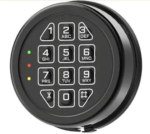 INCOMPLETE Electronic Safe Lock Replacement Keypad with Solenoid Lock