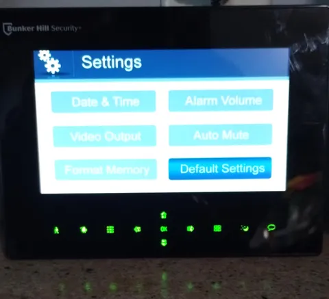Bunker Hill Security Wireless Surveillance System Receiver 62368 Monitor Only