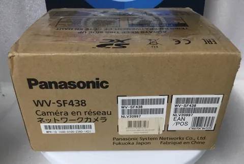 Panasonic WV-SF438 3MP Full HD 360-degree Panoramic Fisheye IP Color Camera NEW!