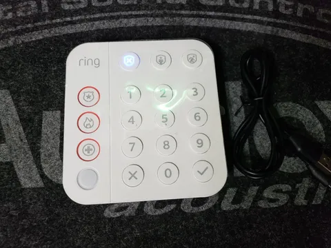 Ring Alarm Keypad 2nd Generation 5AT2S7  No Power Cable