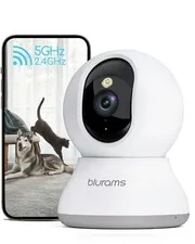 blurams Pet Camera 2K, Dog Camera with Phone App, 360° PTZ Indoor Cameras for...