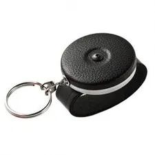 KEY-BAK-Heavy Duty Retractable Key Ring-Chain W/Leather Belt Loop-Free Postage