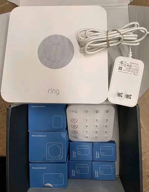 Ring Alarm 8-Piece Security Kit 2nd Gen Home security System Works w/ Alexa