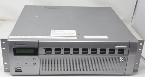 Panasonic WJ-NX400K NVR Security Camera Disk Recorder CCTV (No Key/HDD/Caddies)
