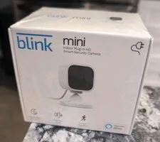 New Sealed Blink Mini Compact indoor plug-in smart security camera 1080p HD