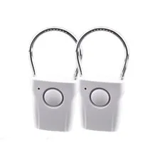 HITBEAT 115dB Door Knob/Handle Vibration Alarm for Home Hotel Apartment Door...