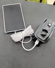 Wireless Solar Powered Battery IP Camera Night Vision Audio Motion Detection