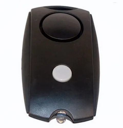 Mini Personal Safety Alarm with Keychain, LED flashlight, and Belt Clip