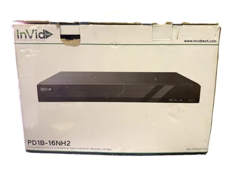 Invid Tech PD1B-16NH2 16Ch+ 8 Bonus IP CH Universal Port Recorder