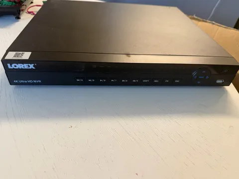 Lorex 4K Ultra HD NVR 8-Channel 2160p IP/Network Recorder USB Black