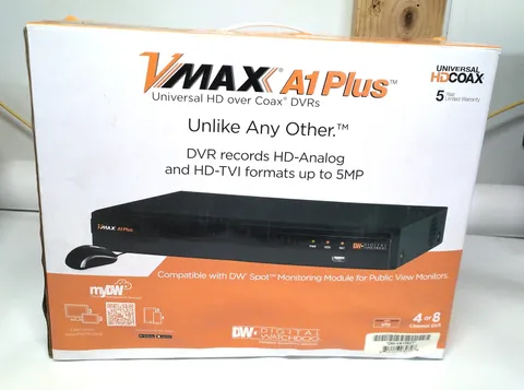 Digital Watchdog DW-VA1P82T VMAX A1 Plus 8-Channel 5MP HD over Coax w/ PSUNo HDD