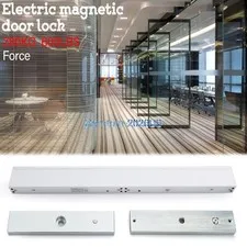 Double 12V Electric Magnetic Door Lock Dual Electromagnetic 600LB Access Control