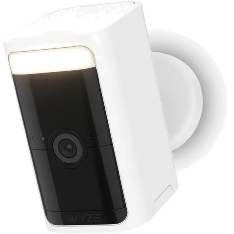 Rechargeable Outdoor Security Camera with Integrated Spotlight & Motion Alerts