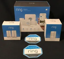 Ring Wireless Security Alarm + Motion Detector + Contact Sensor (2 pack) - New