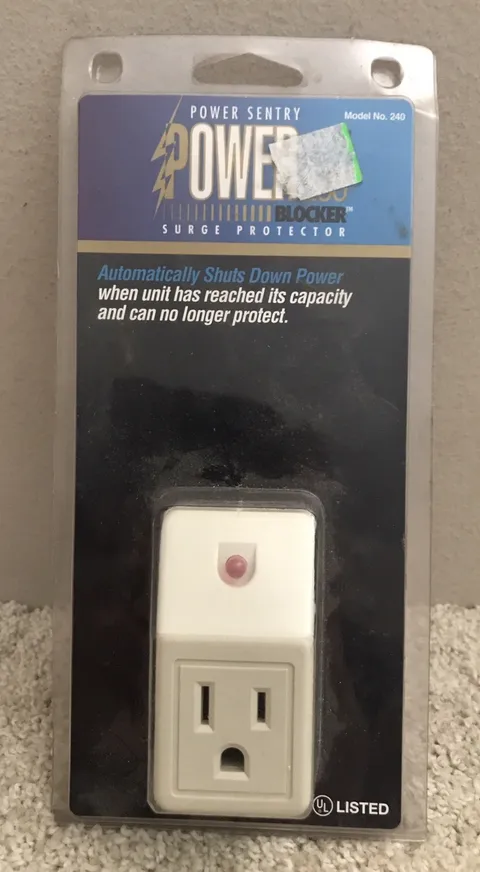 Power Sentry Home Electronics Surge Protector Blocker 230 Joules Model 240